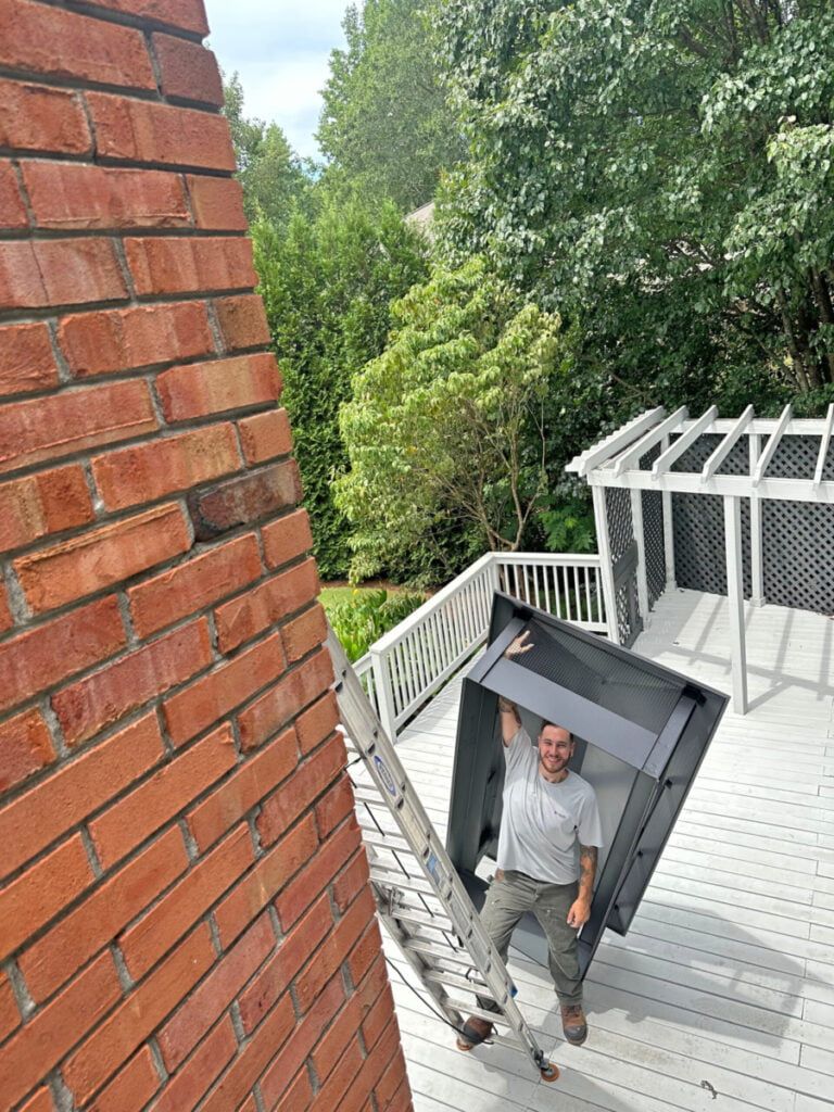 custom chimney caps | chimney cap replacement atlanta | chimney caps atlanta