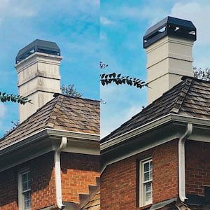 decorative chimney shroud | chimney caps atlanta | chimney shroud