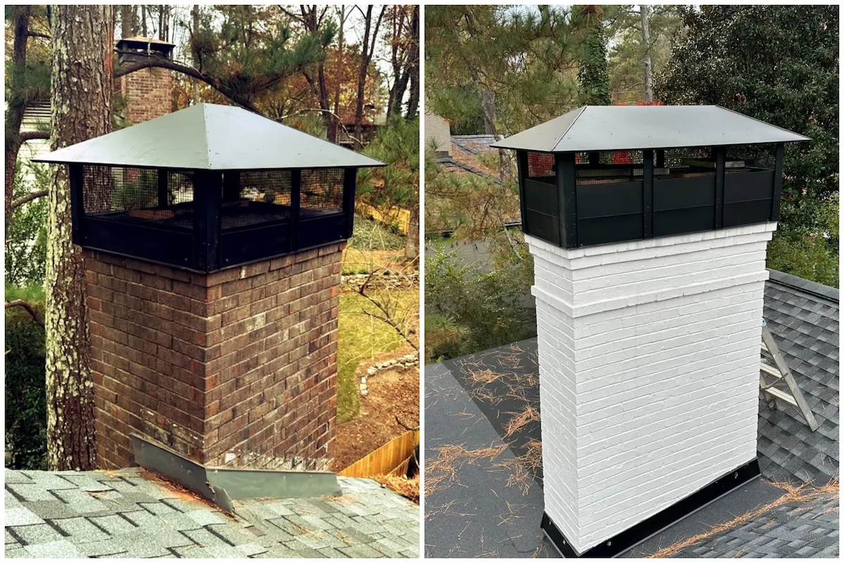 chimney caps atlanta | custom chimney caps | chimney cap replacement Atlanta