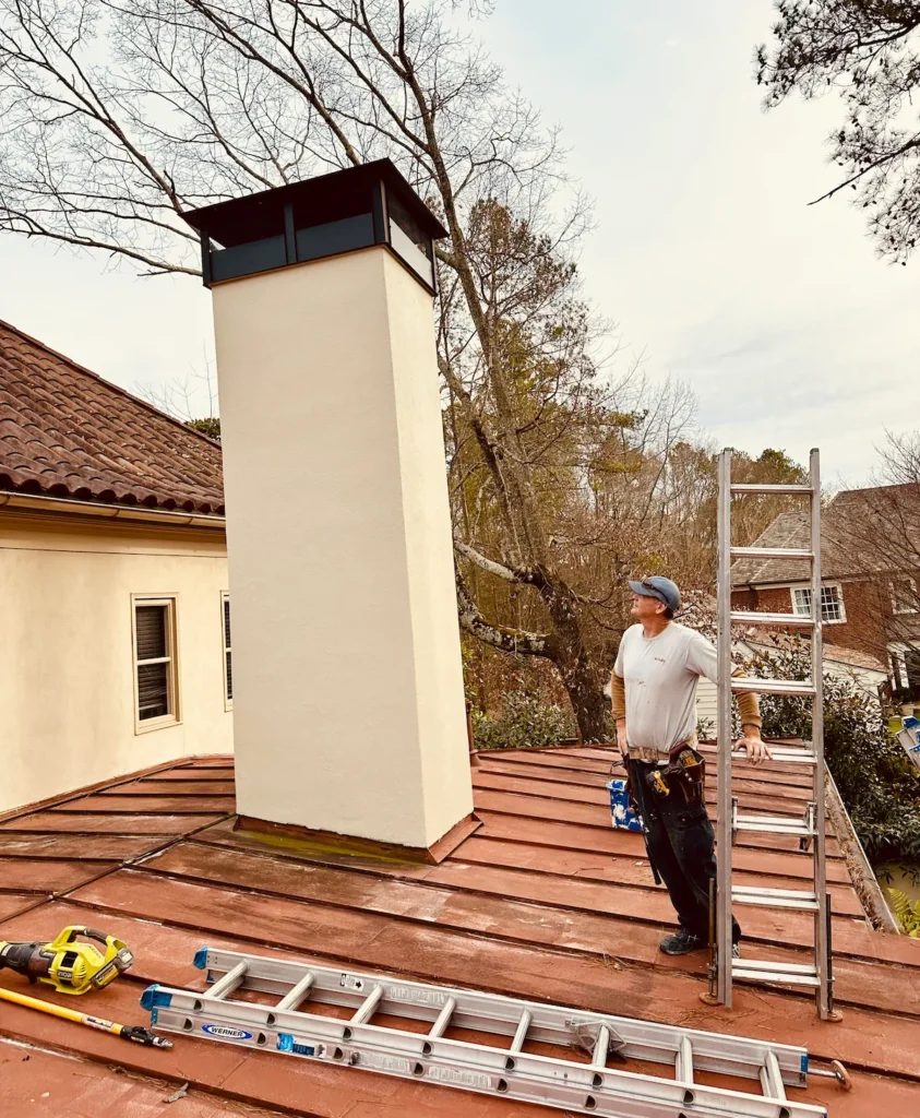 custom chimney cap installation | custom chimney caps